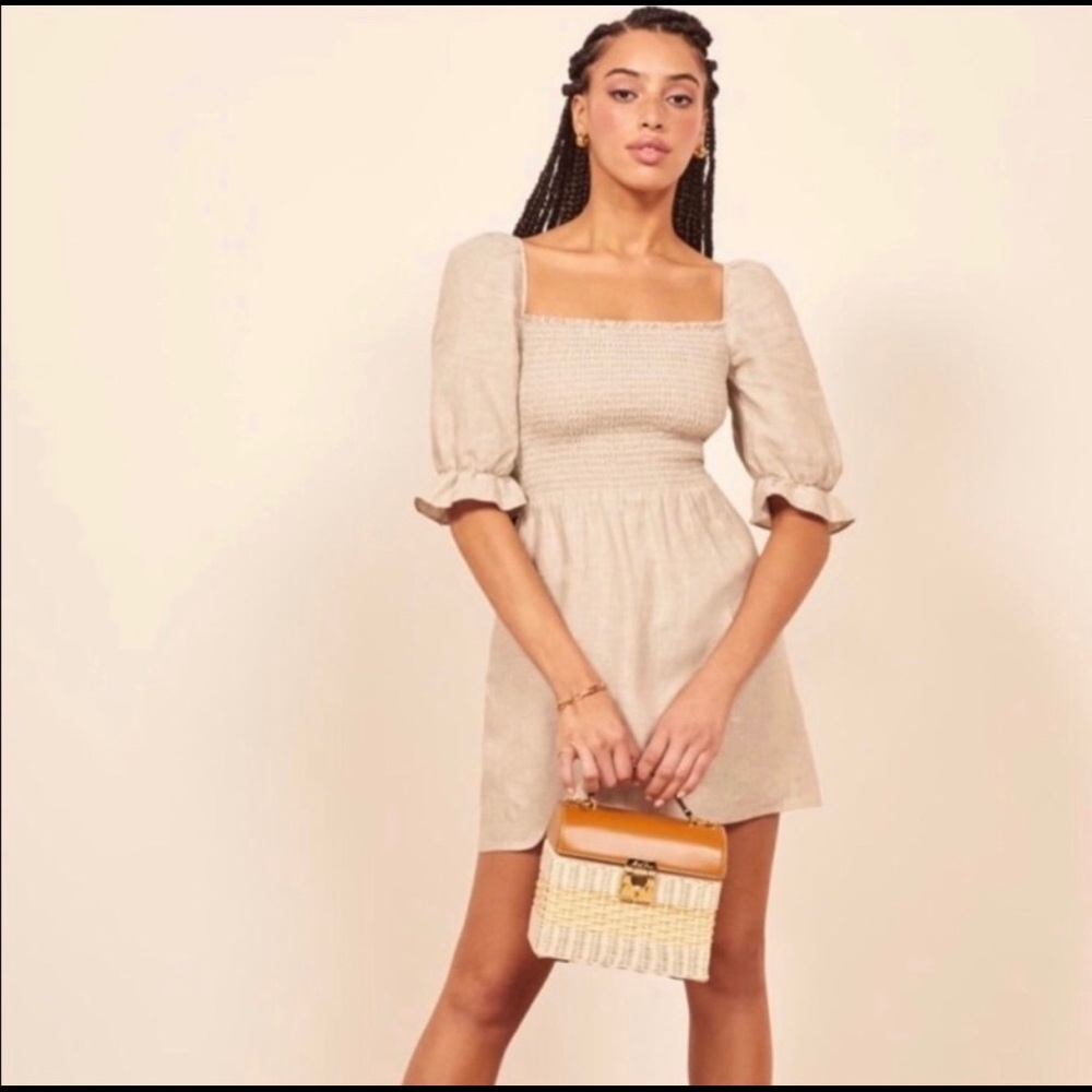 Reformation Dress Cerise Dress